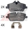 BMW 34116862309 Brake Pad Set, disc brake